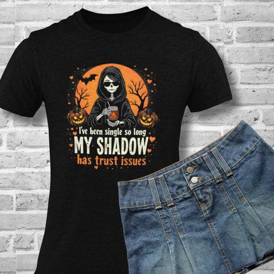 Funny Skeleton Halloween Shirt: Single Life Spooky Season Tee Yoycol