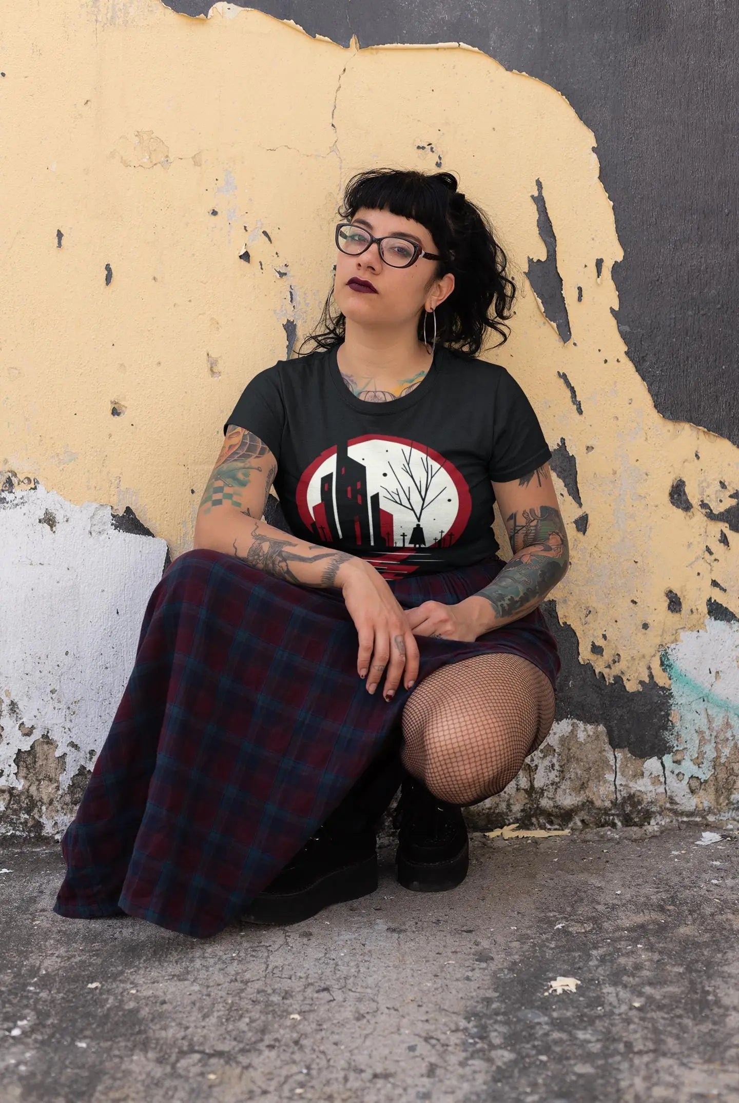 Scenic Nature Shirt: Minimalist Single Life Design SHE VIBES